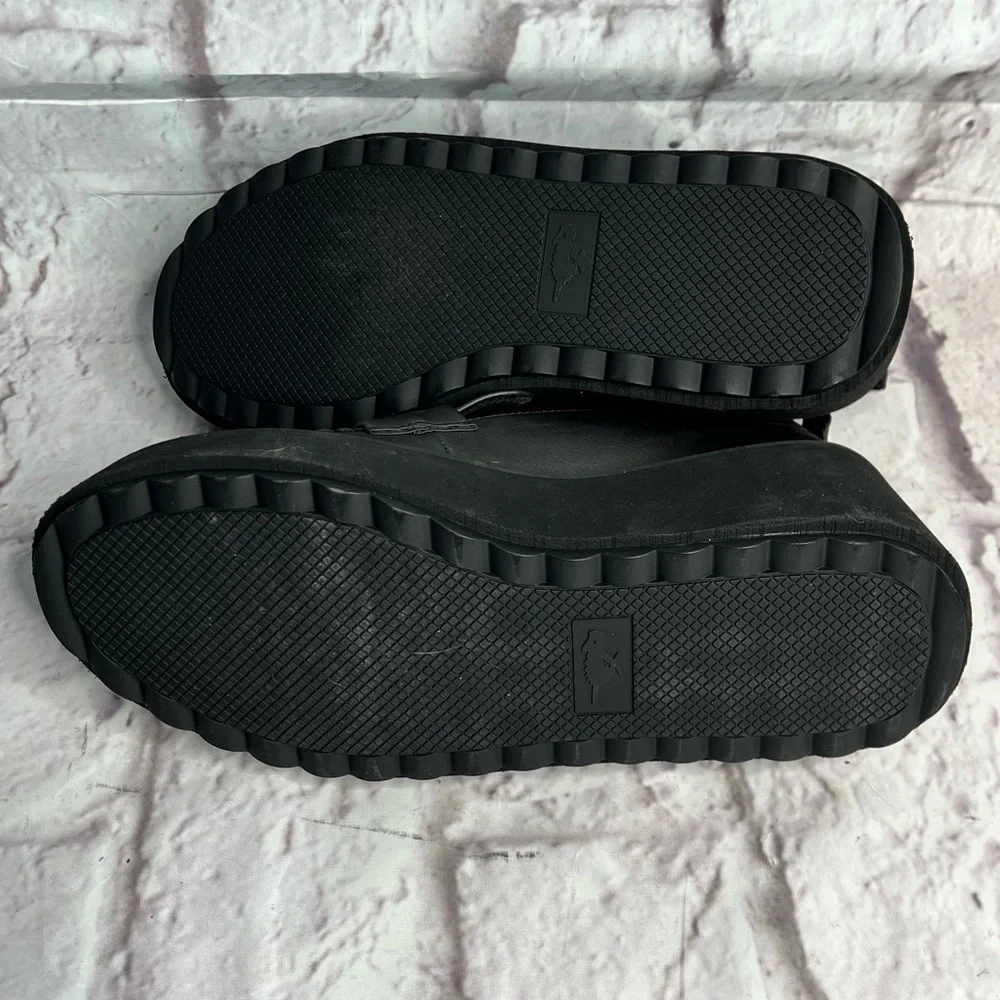 Rocket Dog women’s black platform oxfords rare find size 9
